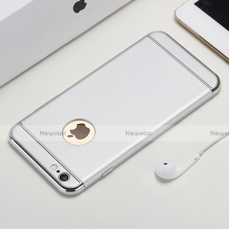 Luxury Aluminum Metal Cover A01 for Apple iPhone 6S Plus Silver