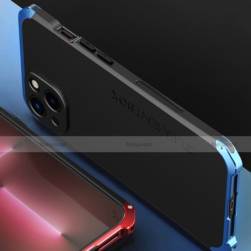Luxury Aluminum Metal Cover Case 360 Degrees for Apple iPhone 14 Plus