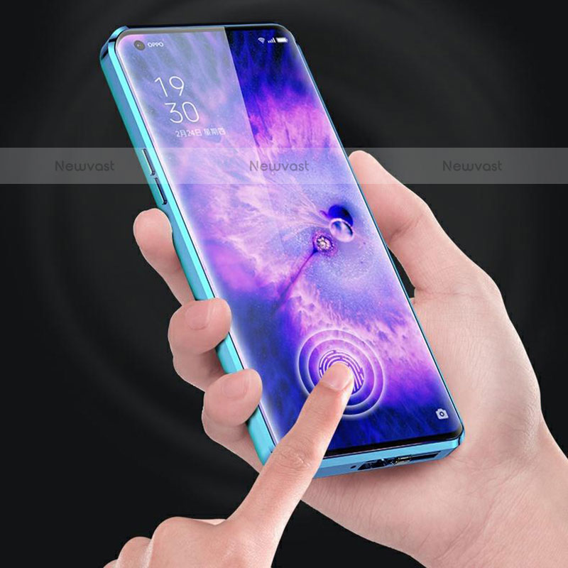 Luxury Aluminum Metal Cover Case 360 Degrees for Oppo Find X5 Pro 5G