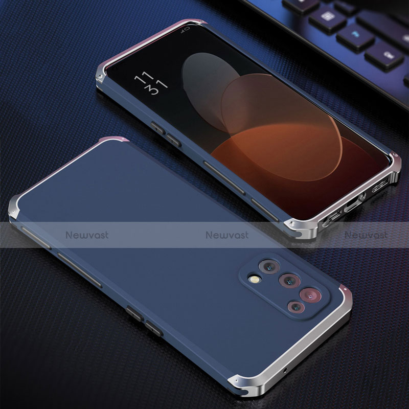 Luxury Aluminum Metal Cover Case 360 Degrees for Oppo Reno5 5G