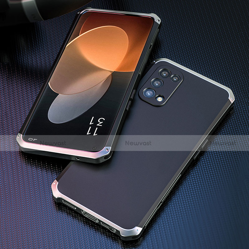 Luxury Aluminum Metal Cover Case 360 Degrees for Oppo Reno5 5G