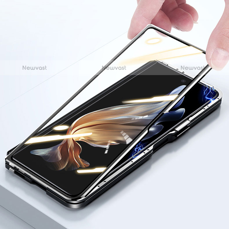 Luxury Aluminum Metal Cover Case 360 Degrees for Samsung Galaxy Z Fold3 5G
