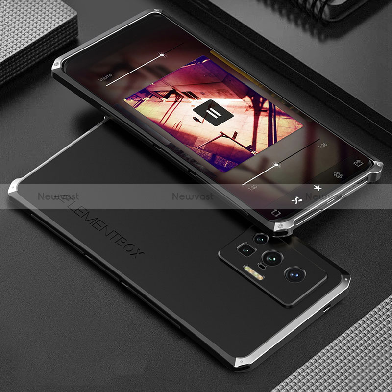 Luxury Aluminum Metal Cover Case 360 Degrees for Vivo X70 Pro 5G