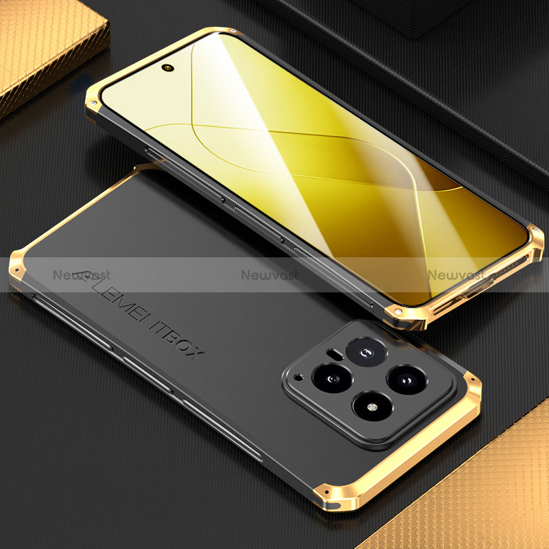 Luxury Aluminum Metal Cover Case 360 Degrees for Xiaomi Mi 14 5G
