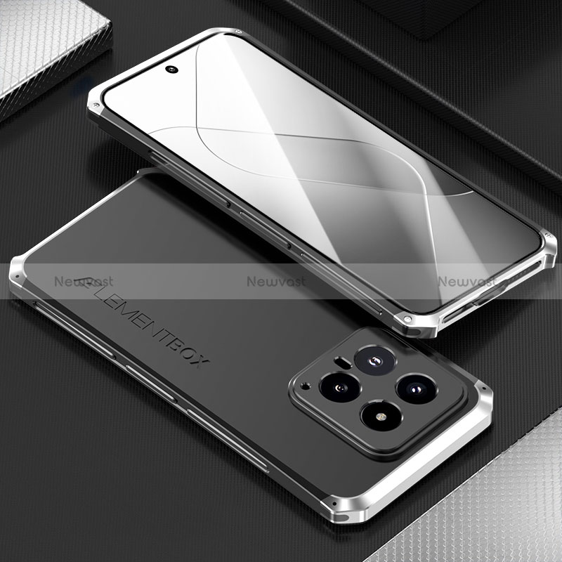 Luxury Aluminum Metal Cover Case 360 Degrees for Xiaomi Mi 14 Pro 5G