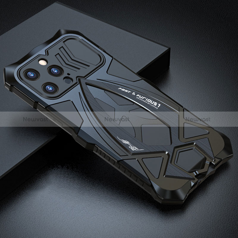 Luxury Aluminum Metal Cover Case 360 Degrees LF1 for Apple iPhone 13 Pro Max