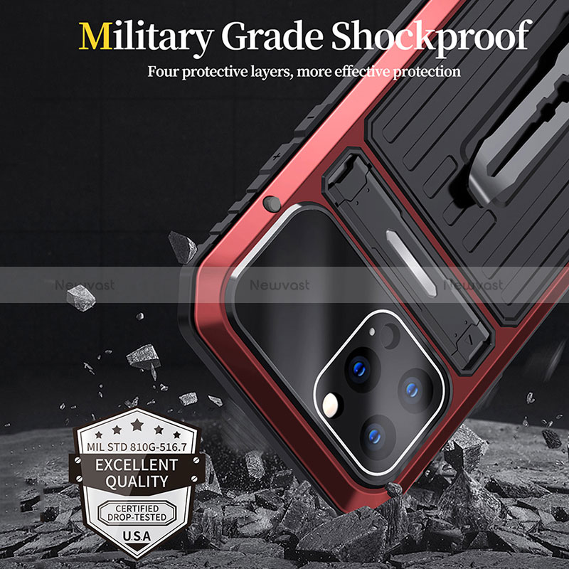 Luxury Aluminum Metal Cover Case 360 Degrees LK1 for Apple iPhone 13 Pro Max