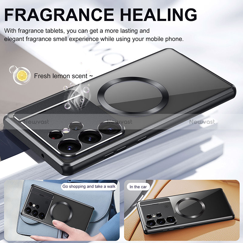 Luxury Aluminum Metal Cover Case 360 Degrees LK1 for Samsung Galaxy S23 Ultra 5G