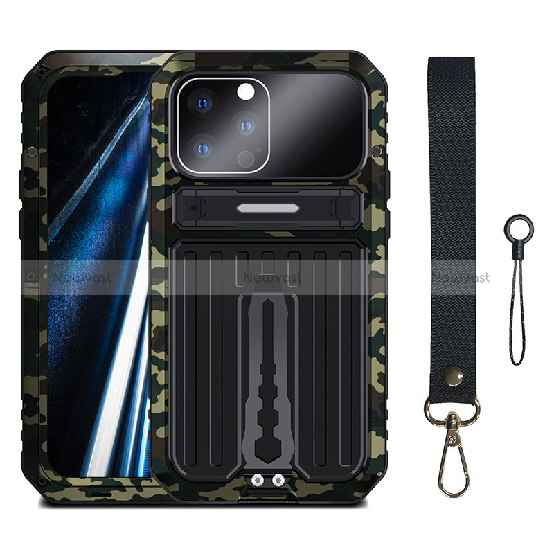 Luxury Aluminum Metal Cover Case 360 Degrees LK2 for Apple iPhone 13 Pro