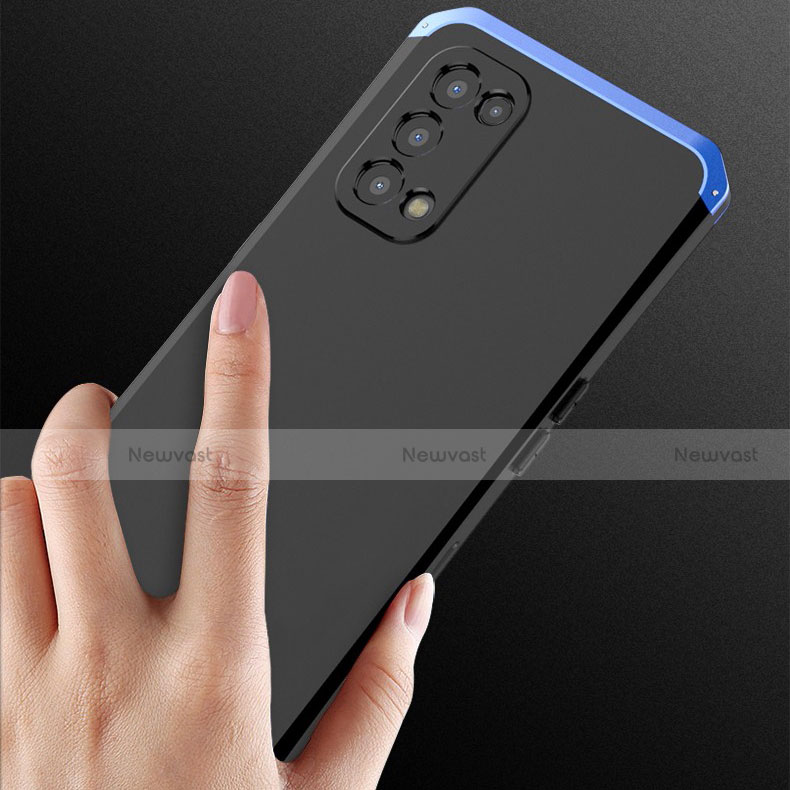 Luxury Aluminum Metal Cover Case 360 Degrees M01 for Oppo Reno5 5G