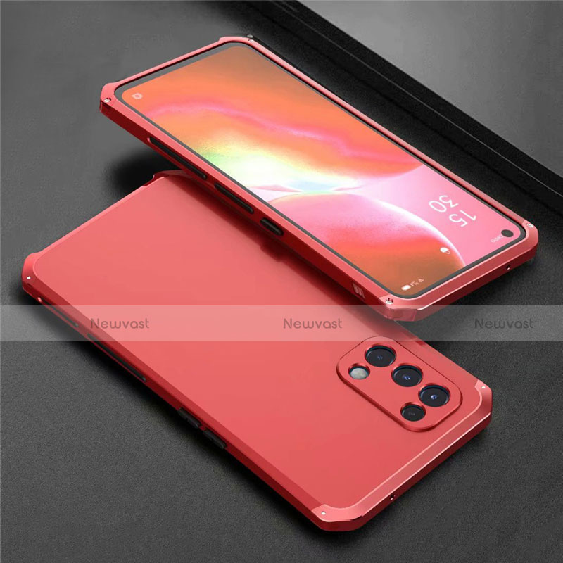 Luxury Aluminum Metal Cover Case 360 Degrees M02 for Oppo Find X3 Lite 5G