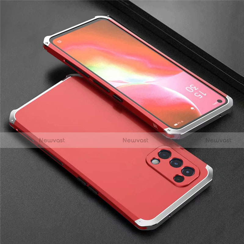 Luxury Aluminum Metal Cover Case 360 Degrees M02 for Oppo Find X3 Lite 5G