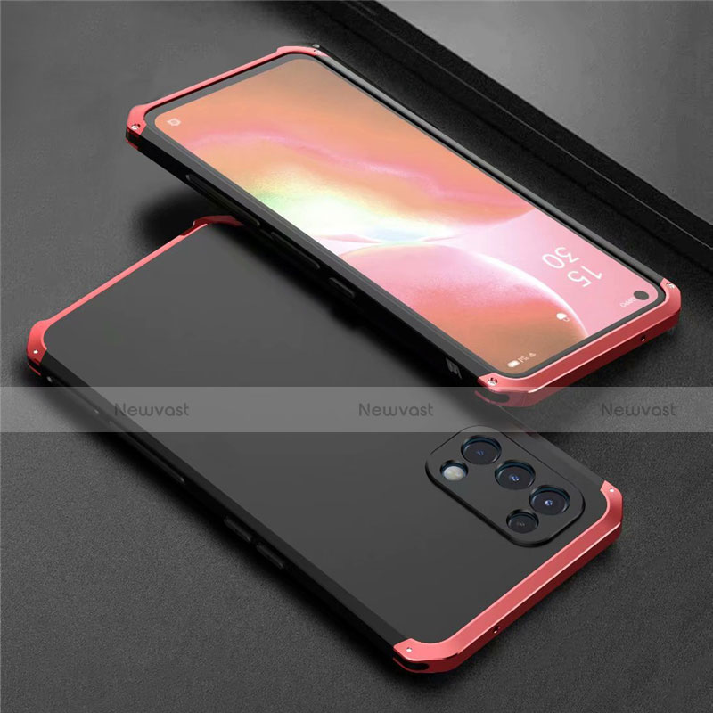 Luxury Aluminum Metal Cover Case 360 Degrees M02 for Oppo Find X3 Lite 5G