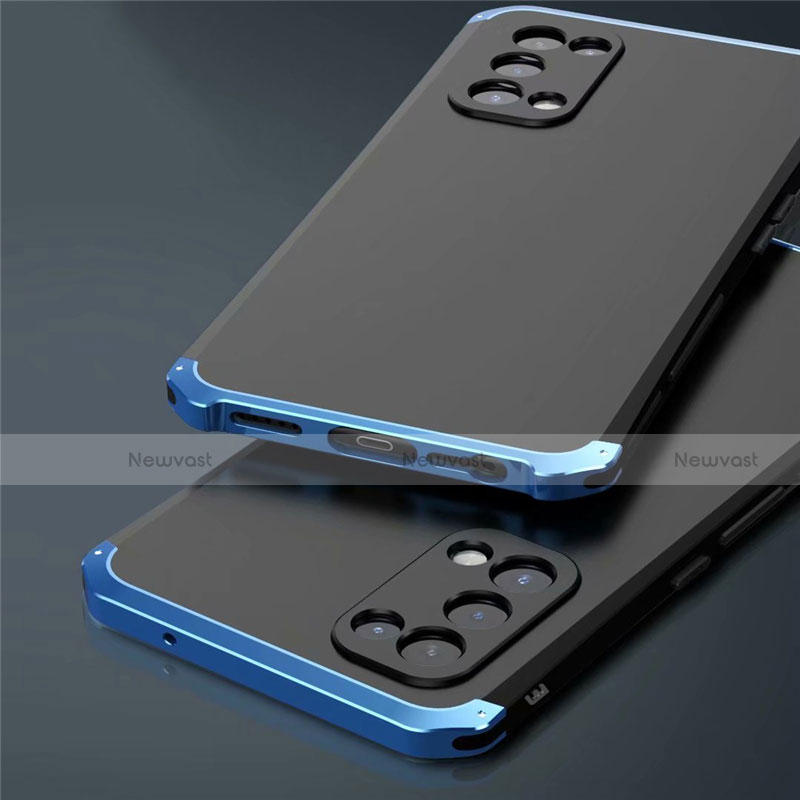 Luxury Aluminum Metal Cover Case 360 Degrees M02 for Oppo Reno5 5G