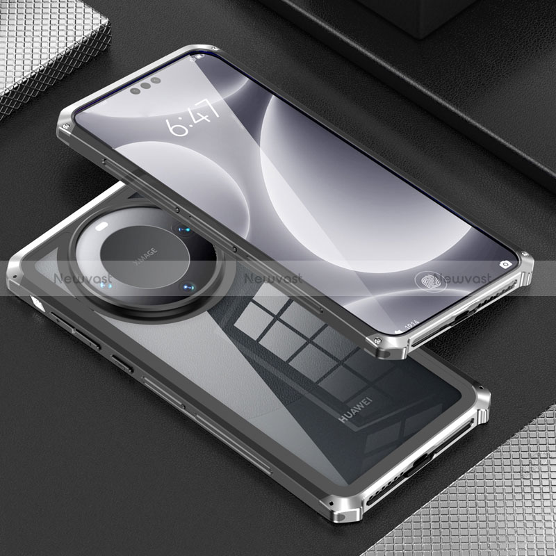 Luxury Aluminum Metal Cover Case 360 Degrees P01 for Huawei Mate 60 Pro+ Plus