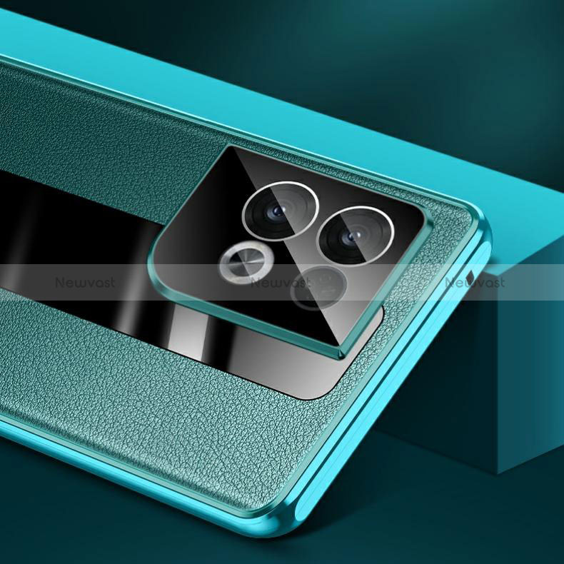 Luxury Aluminum Metal Cover Case 360 Degrees P01 for Oppo Reno8 5G