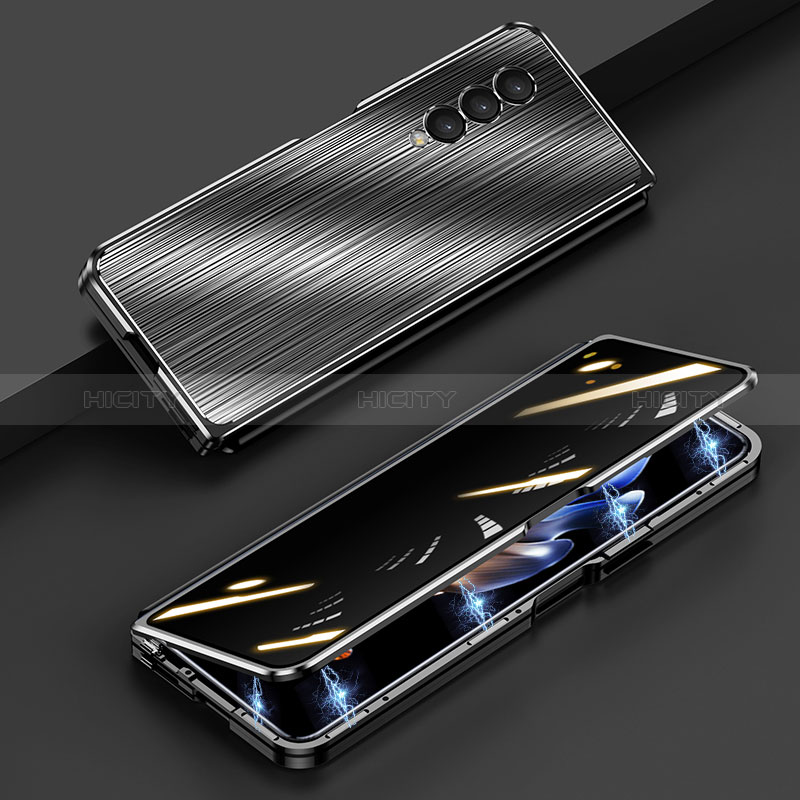 Luxury Aluminum Metal Cover Case 360 Degrees P01 for Samsung Galaxy Z Fold4 5G
