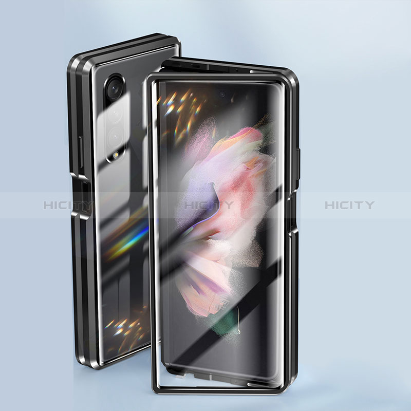Luxury Aluminum Metal Cover Case 360 Degrees P01 for Samsung Galaxy Z Fold4 5G