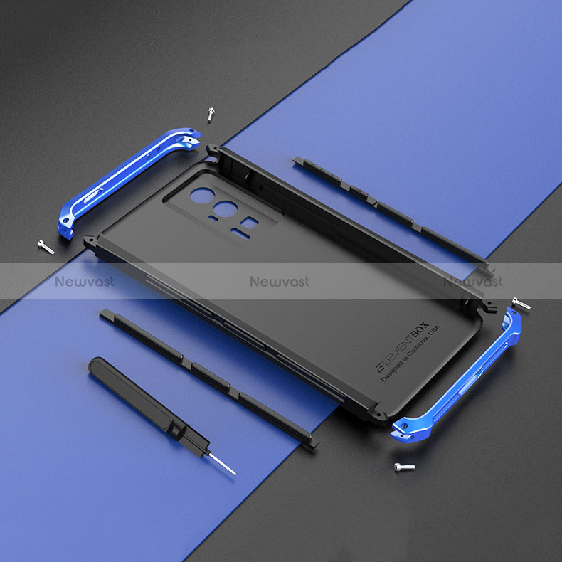 Luxury Aluminum Metal Cover Case 360 Degrees P01 for Xiaomi Poco F5 Pro 5G