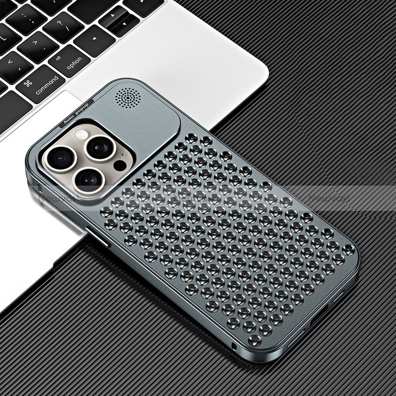 Luxury Aluminum Metal Cover Case 360 Degrees QC3 for Apple iPhone 14 Pro