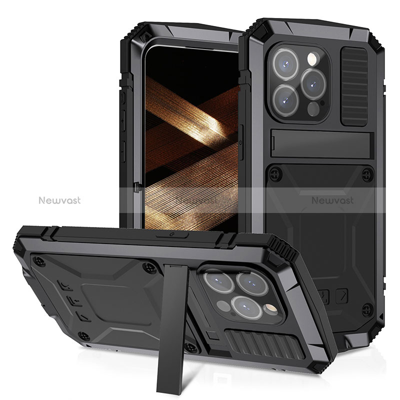 Luxury Aluminum Metal Cover Case 360 Degrees RJ4 for Apple iPhone 13 Pro