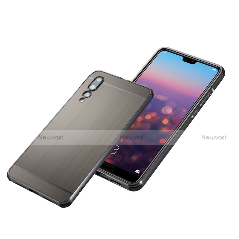 Luxury Aluminum Metal Cover Case A01 for Huawei P20 Pro