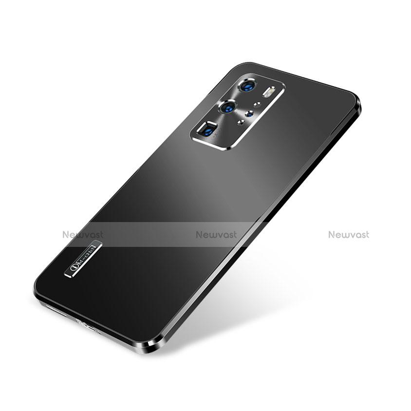 Luxury Aluminum Metal Cover Case A01 for Huawei P40 Pro Black