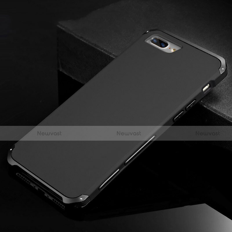 Luxury Aluminum Metal Cover Case for Apple iPhone 8 Plus Black