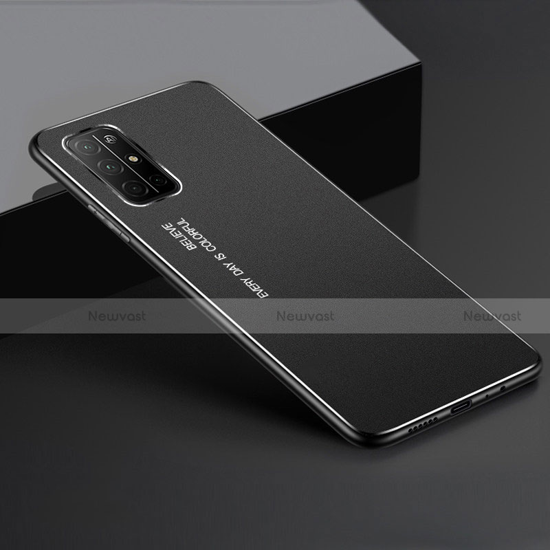 Luxury Aluminum Metal Cover Case for Huawei Honor 30S Black