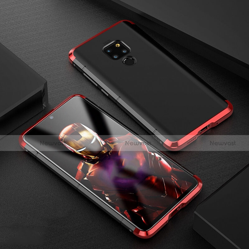 Luxury Aluminum Metal Cover Case for Huawei Mate 20 Red