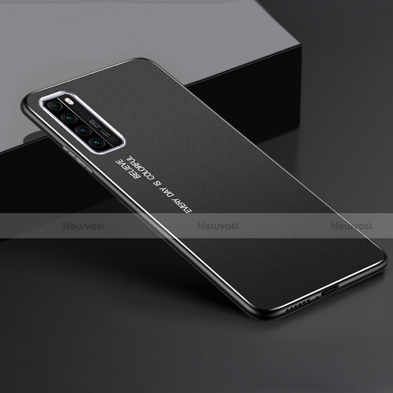 Luxury Aluminum Metal Cover Case for Huawei Nova 7 5G Black