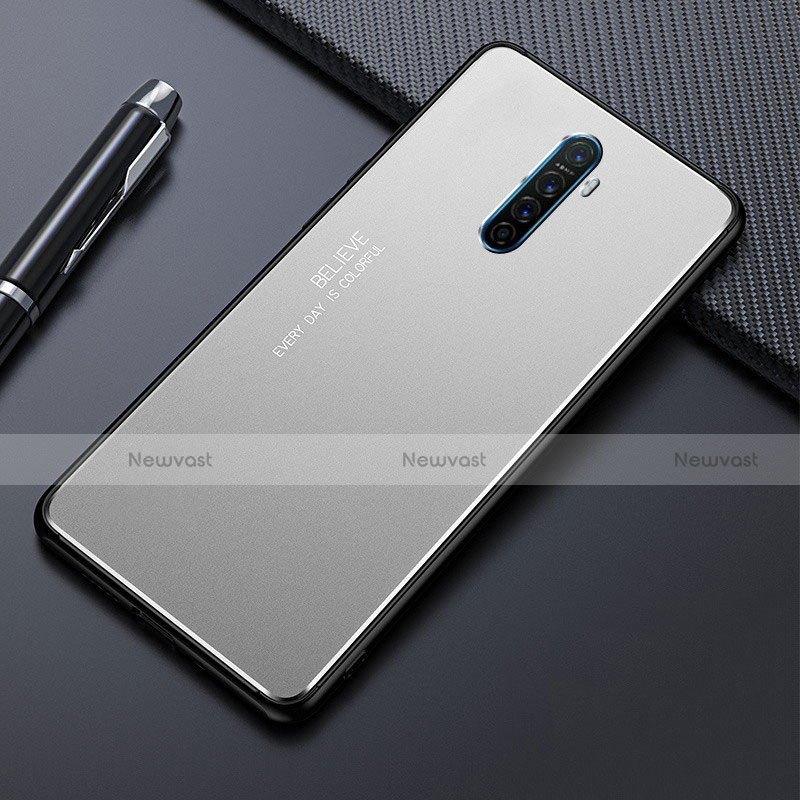 Luxury Aluminum Metal Cover Case for Oppo Reno Ace Silver
