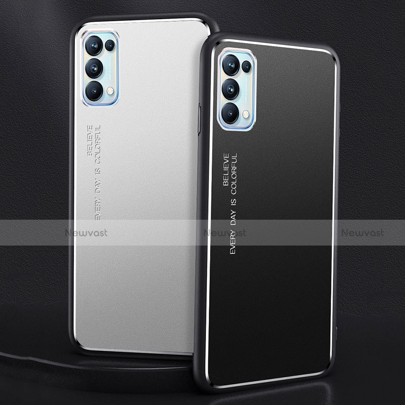 Luxury Aluminum Metal Cover Case for Oppo Reno5 5G