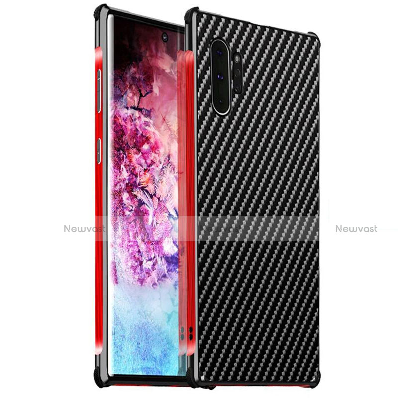 Luxury Aluminum Metal Cover Case for Samsung Galaxy Note 10 Plus 5G Red