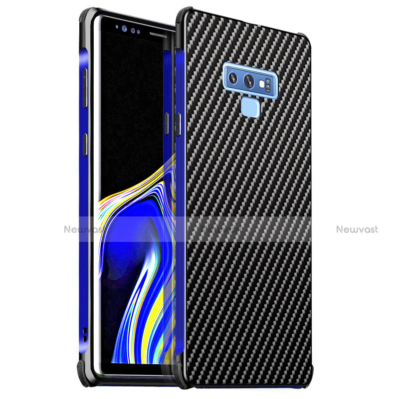 Luxury Aluminum Metal Cover Case for Samsung Galaxy Note 9 Blue