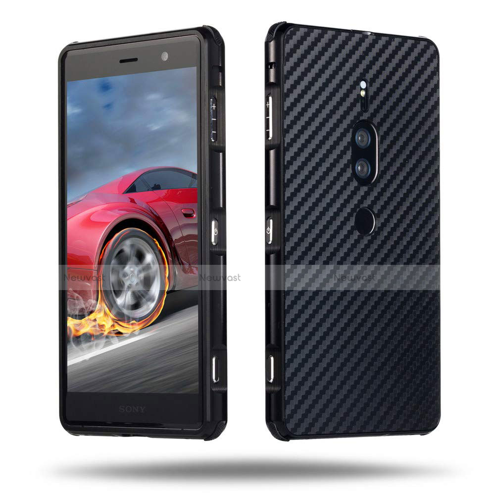 Luxury Aluminum Metal Cover Case for Sony Xperia XZ2 Premium Black