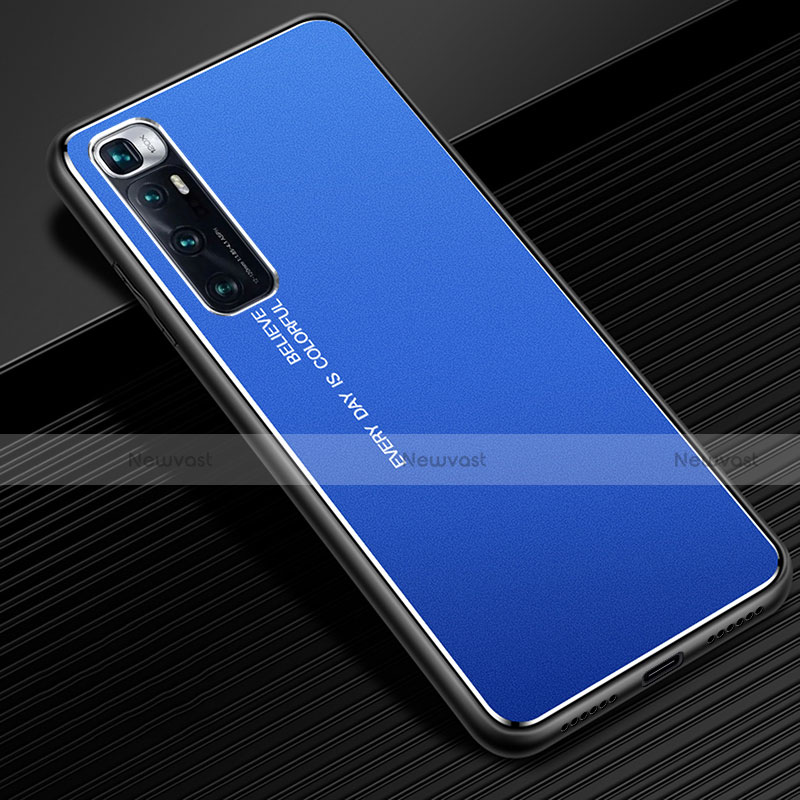 Luxury Aluminum Metal Cover Case for Xiaomi Mi 10 Ultra Blue