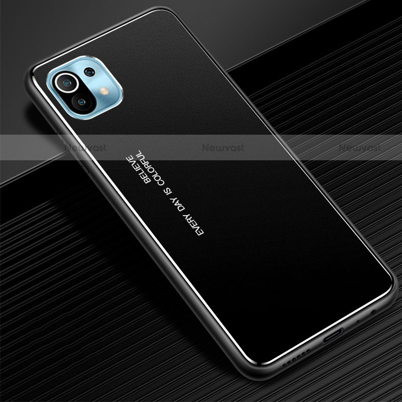 Luxury Aluminum Metal Cover Case for Xiaomi Mi 11 5G Black