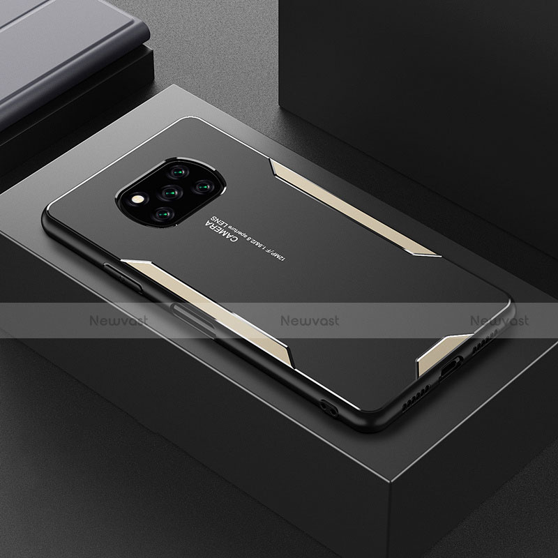 Luxury Aluminum Metal Cover Case for Xiaomi Poco X3 Pro Gold