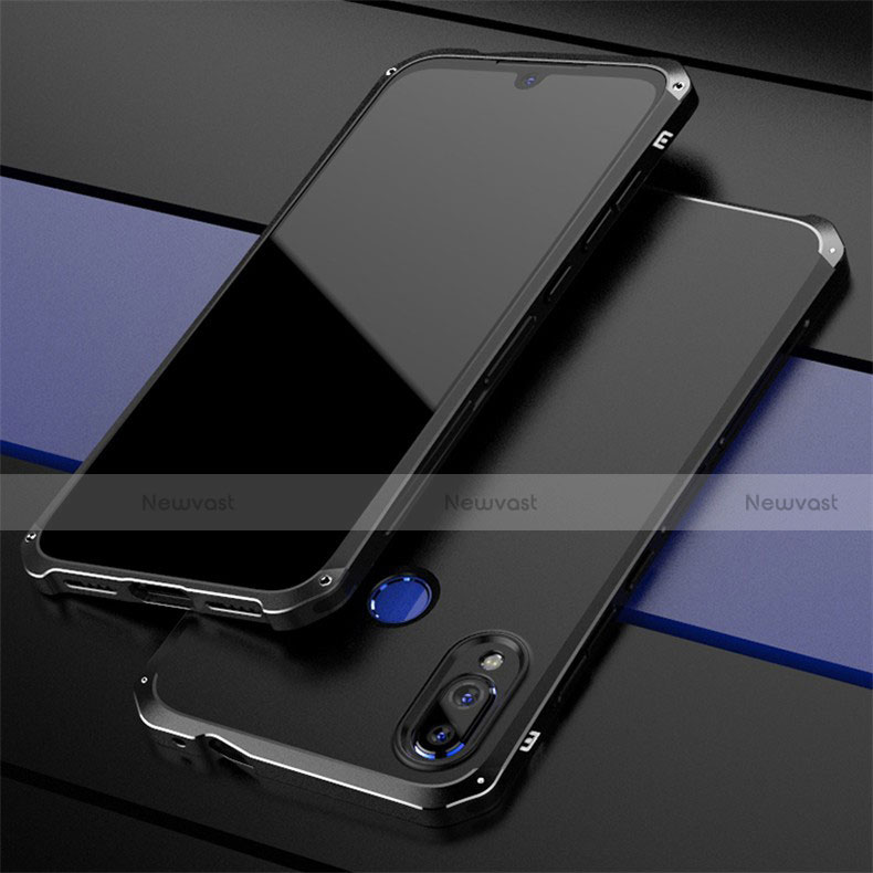 Luxury Aluminum Metal Cover Case for Xiaomi Redmi Note 7 Pro Black