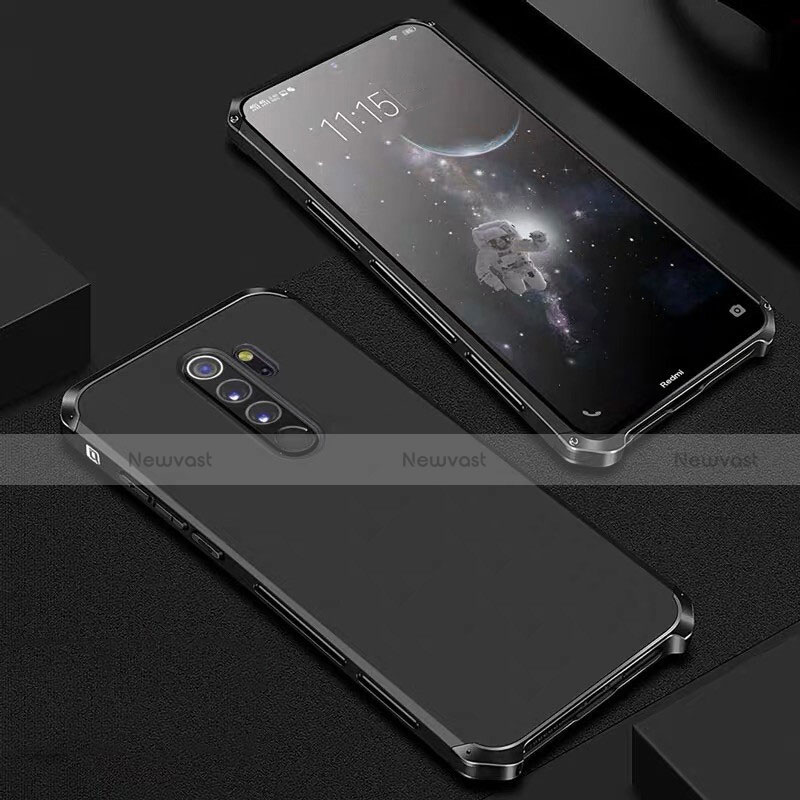 Luxury Aluminum Metal Cover Case for Xiaomi Redmi Note 8 Pro Black