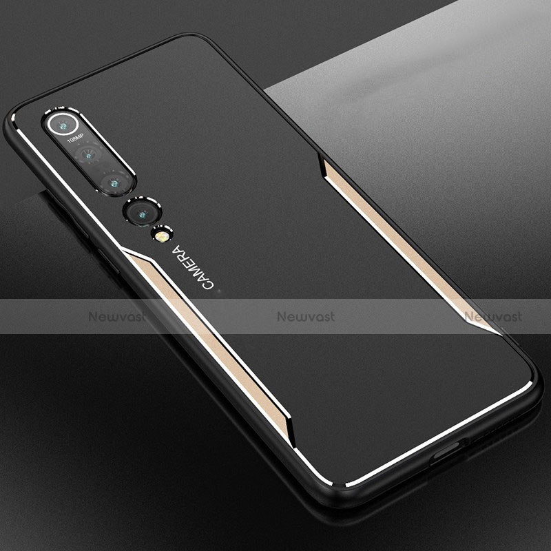 Luxury Aluminum Metal Cover Case M01 for Xiaomi Mi 10 Pro Gold