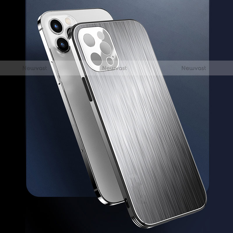 Luxury Aluminum Metal Cover Case M02 for Apple iPhone 15 Pro Max