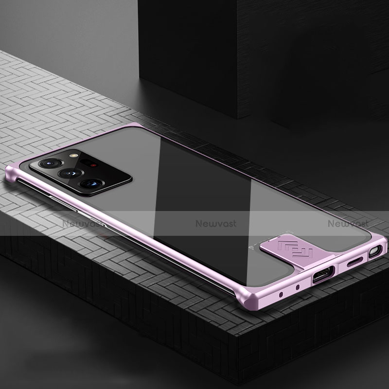 Luxury Aluminum Metal Cover Case N04 for Samsung Galaxy Note 20 Ultra 5G