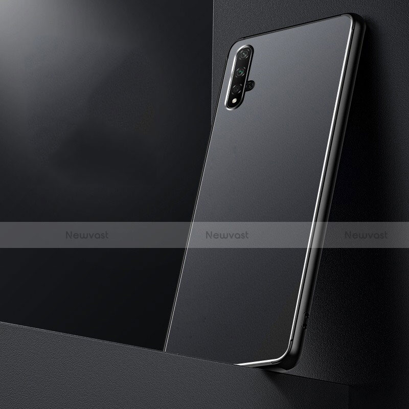 Luxury Aluminum Metal Cover Case T01 for Huawei Nova 5T Black