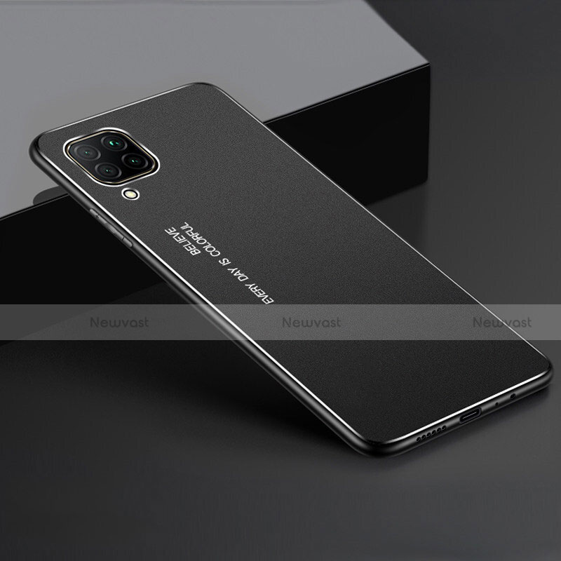 Luxury Aluminum Metal Cover Case T01 for Huawei Nova 7i Black