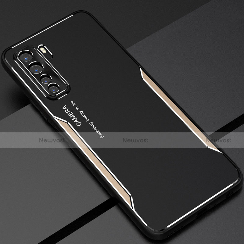 Luxury Aluminum Metal Cover Case T01 for Huawei P40 Lite 5G