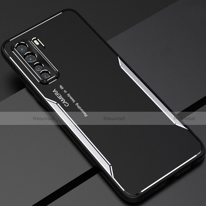 Luxury Aluminum Metal Cover Case T01 for Huawei P40 Lite 5G