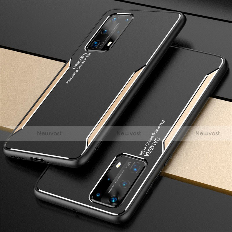 Luxury Aluminum Metal Cover Case T01 for Huawei P40 Pro+ Plus