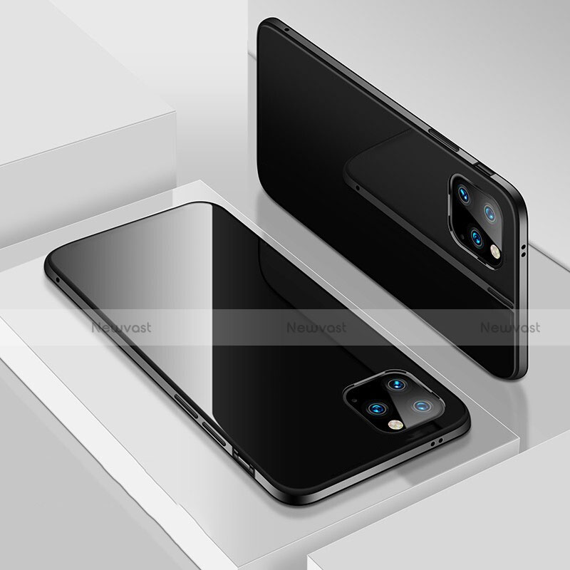 Luxury Aluminum Metal Cover Case T02 for Apple iPhone 11 Pro Black